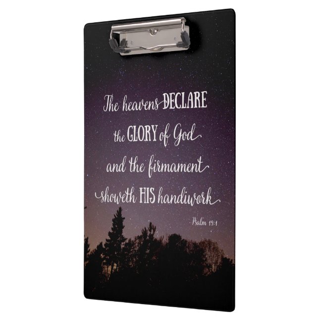 Porte-bloc Les cieux déclarent la gloire de Dieu (Gauche)
