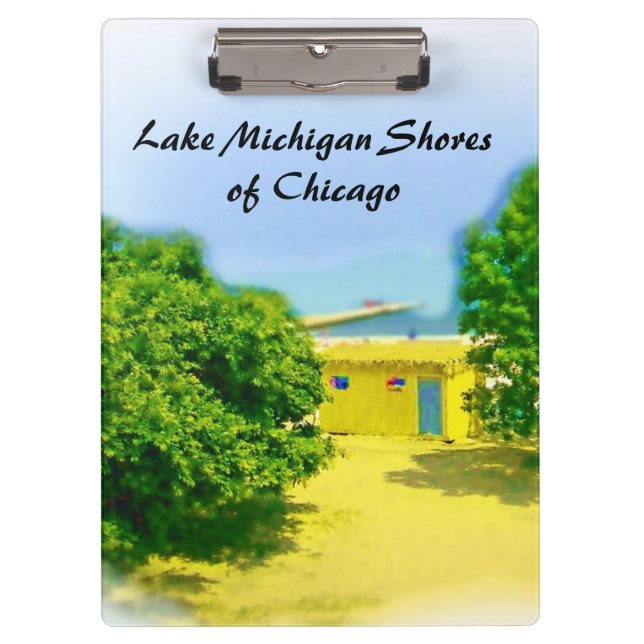 Porte-bloc Les rives de Chicago Beach (Devant)
