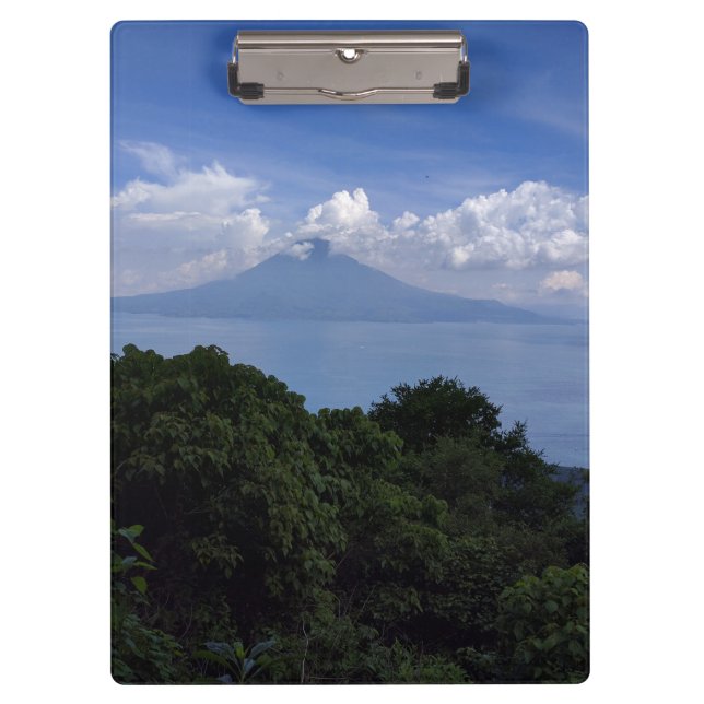 Porte-bloc Les volcans du lac Atitlan Photo (Devant)