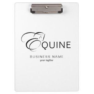 Porte-bloc Lettre monogramme E Horse