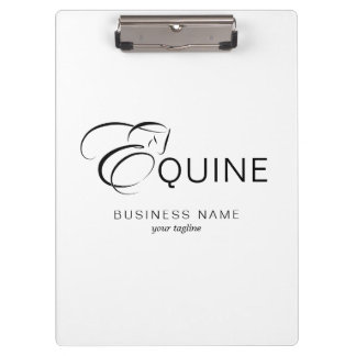 Porte-bloc Lettre monogramme E Horse