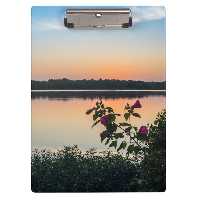 Porte-bloc Lever de soleil de l'Hibiscus (Devant)