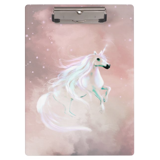 Porte-bloc Licorne féminine (Devant)