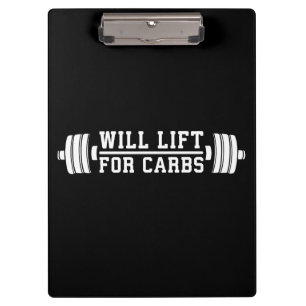 Porte-bloc Lift For Carbs - Drôle entraînement de nouveauté