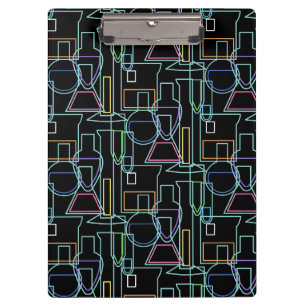 Porte-bloc Lignes de laboratoire de chimie