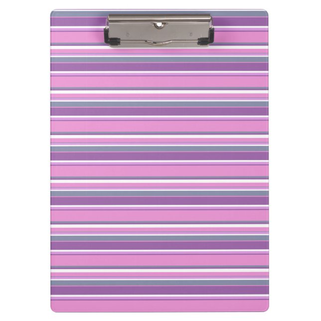 Porte-bloc Lilac rayures (Devant)