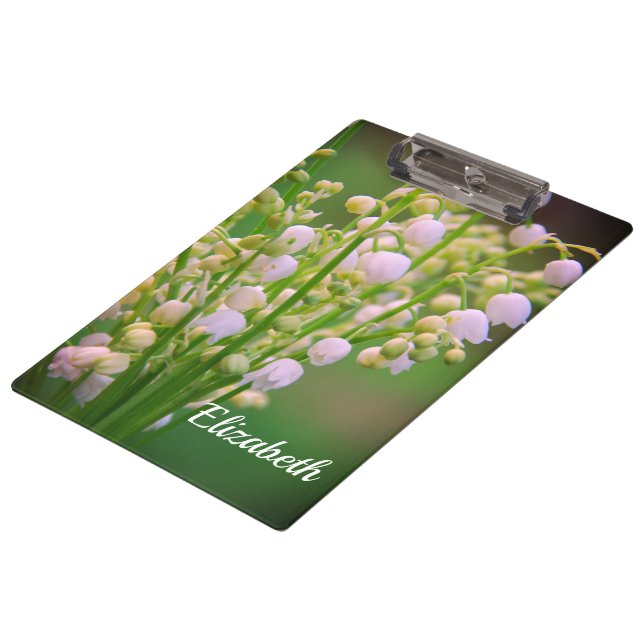 Porte-bloc Lily de la vallée, Personnaliser (Incliné)