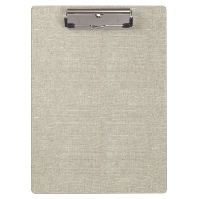 Porte-bloc Linge Rustique Beige Imprimé (Devant)