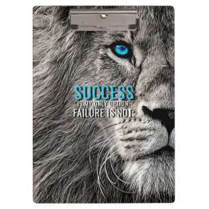 Porte-bloc Lion Lover Success est ma seule option