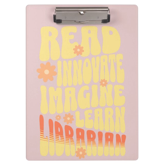 Porte-bloc Lire, innover, Imagine, (Devant)