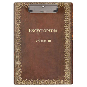 Porte-bloc Livre de l'Encyclopédie antique de Falln