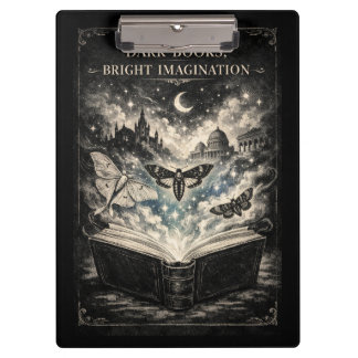 Porte-bloc Livres Imagination Lumineuse Lecteur Gothique Somb