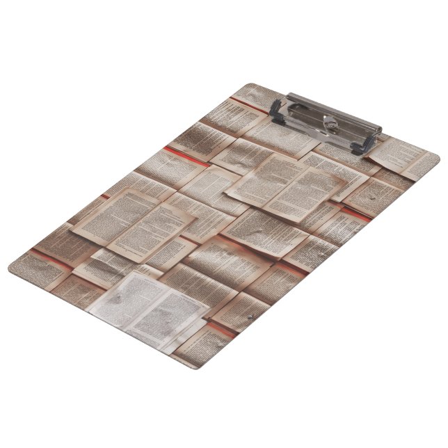 Porte-bloc Livres vintages (Incliné)