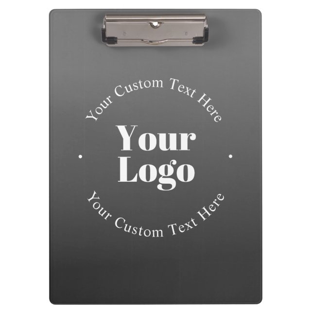 Porte-bloc Logo d'entreprise ou design & texte modifiable (Devant)