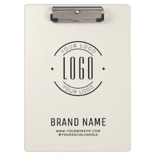 Porte-bloc Logo d'entreprise personnalisée moderne marque com