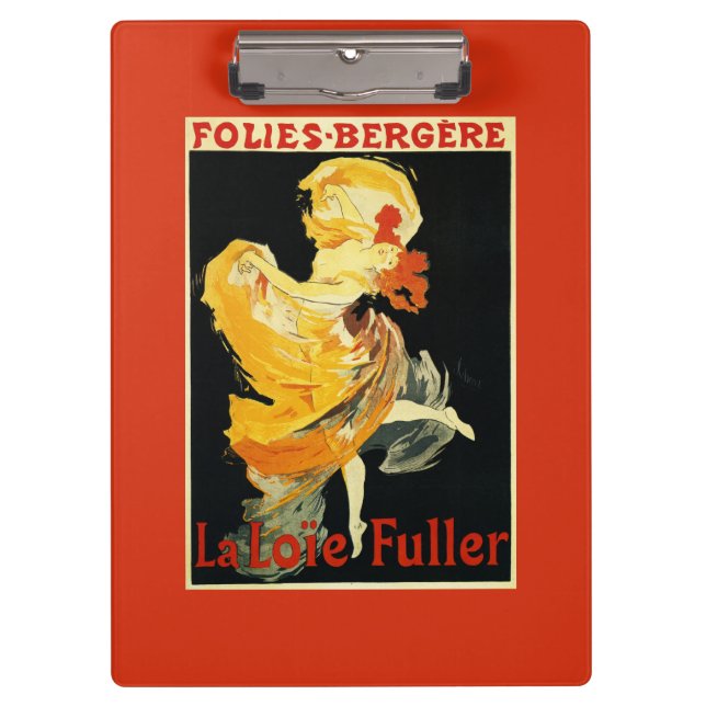 Porte-bloc Loie plus plein au théâtre de Folies-Bergere (Devant)