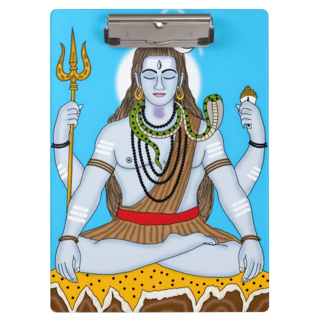Porte-bloc Lord Shiva Clipboard (Devant)