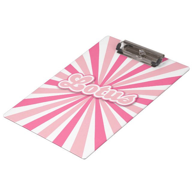 Porte-bloc Lotus rose (Incliné)