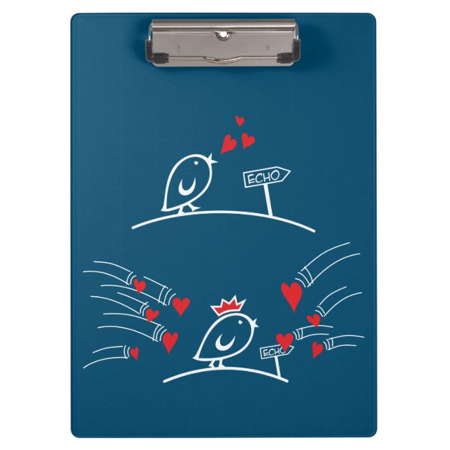 Porte-bloc LOVE ECHO - Bande dessinée Tweetlercools 2 (Devant)