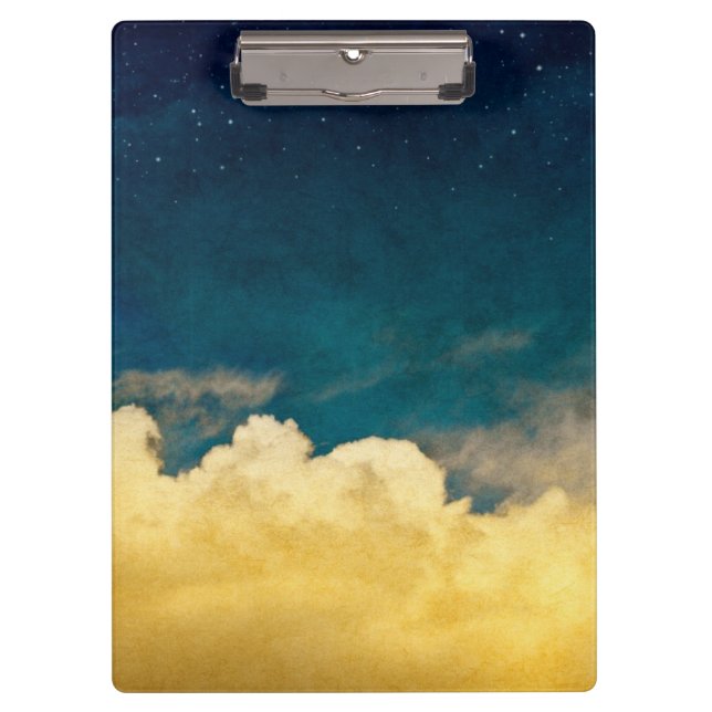 Porte-bloc Lune et Cloudscape (Devant)