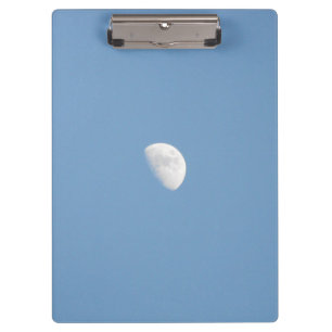 Porte-bloc Lune partielle et un porte - bloc clair de ciel