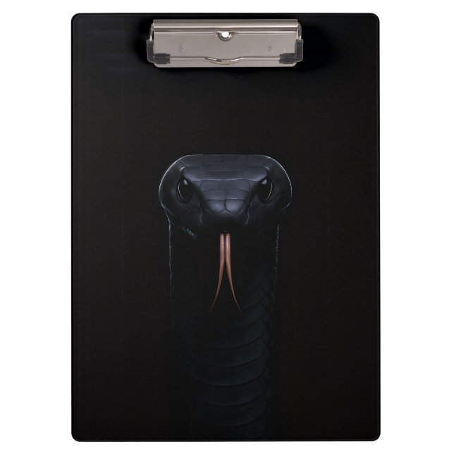Porte-bloc Luxe Noir 4, Mamba Noir (Devant)