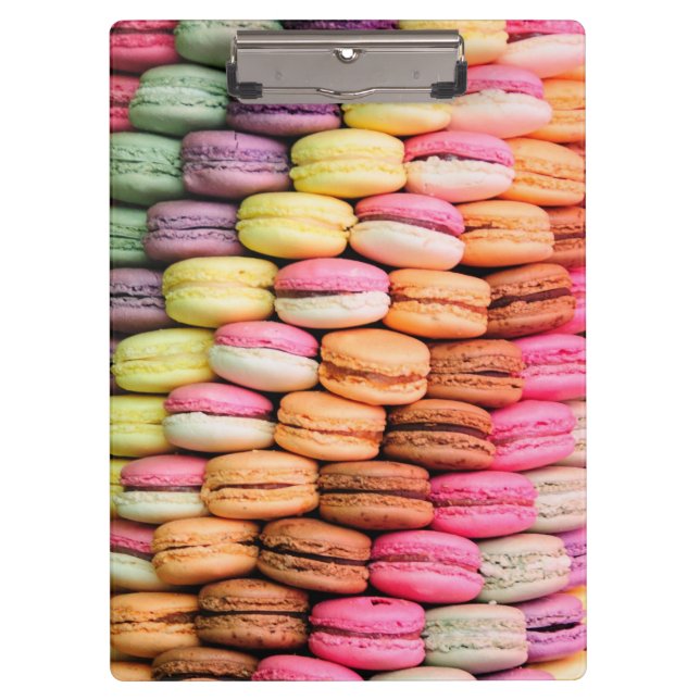 Porte-bloc Macarons Colorés Drôles (Devant)