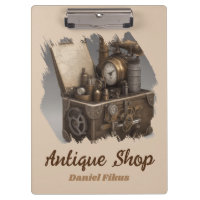 Machine à temps Steampunk - Vintage coffre au trés