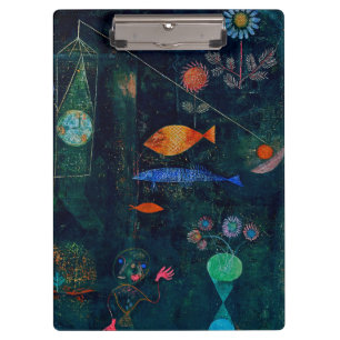 Porte-bloc Magie de poisson de Paul Klee Peinture Abstraite A