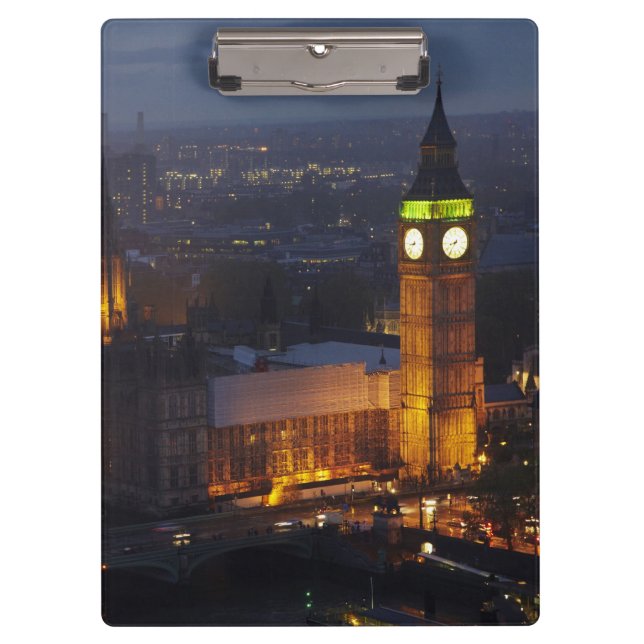 Porte-bloc Maisons du Parlement, Big Ben, Westminster (Devant)