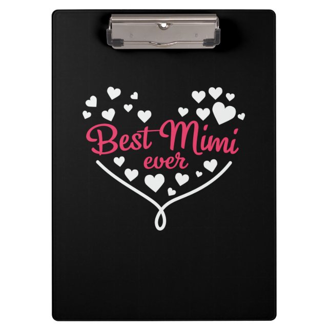 Porte-bloc Maman Art Meilleur Mimi Jamais (Devant)