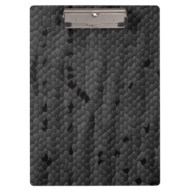 Porte-bloc Mamba noire illustrée, Imprimés d'art, (Devant)