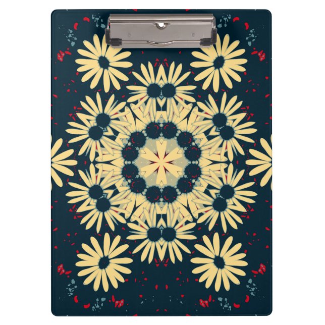 Porte-bloc Mandala Daisy Dreams (Devant)