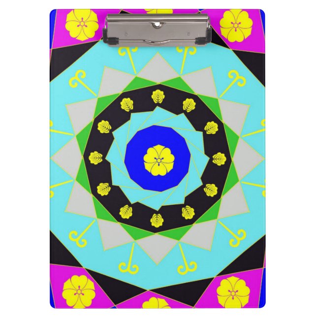 Porte-bloc Mandala : Porte - bloc décorative (Devant)