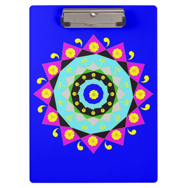 Porte-bloc Mandala : Porte - bloc décorative (Devant)