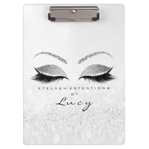 Porte-bloc Maquillage Artiste Beauté Lashes Parties scintill