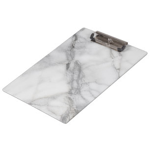 Porte-bloc Marbre Blanc