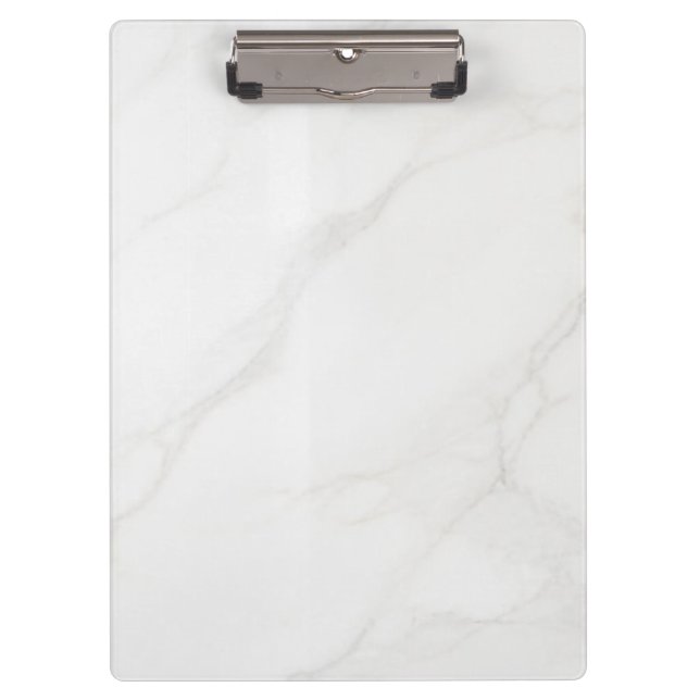 Porte-bloc Marbre Blanc (Devant)