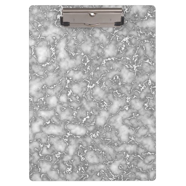 Porte-bloc Marbre blanc élégant (Devant)