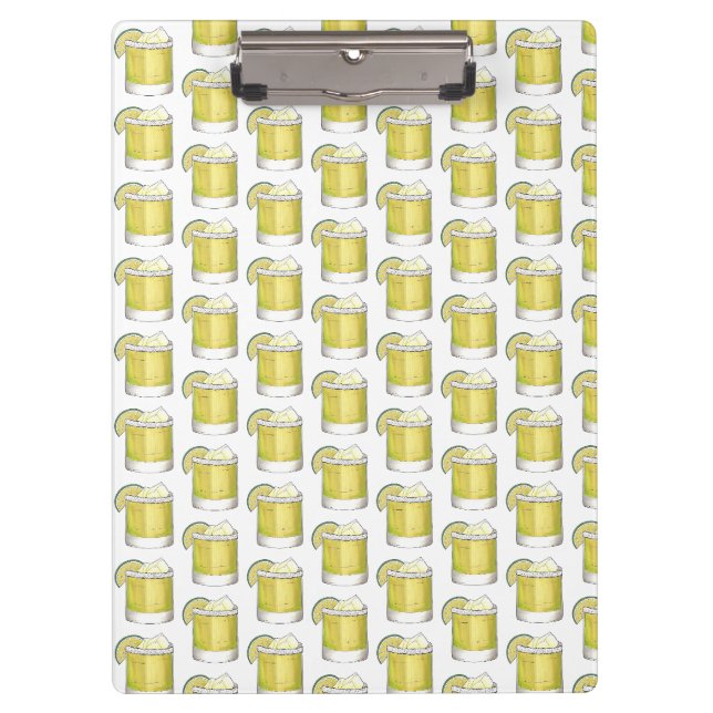 Porte-bloc Margarita Cocktail d'été Mixte Boisson Lime Vert (Devant)