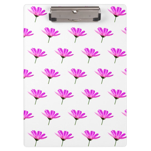 Porte-bloc Marguerite rose (Devant)
