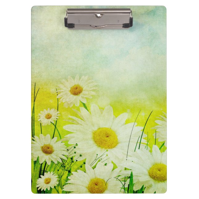 Porte-bloc Marguerites (Devant)