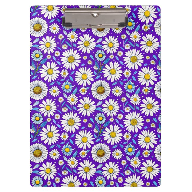 Porte-bloc Marguerites et Feuilles (Devant)