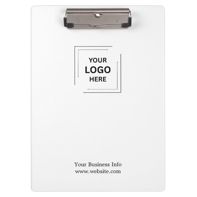 Porte-bloc Marque d'entreprise commerciale | Votre logo moder (Devant)