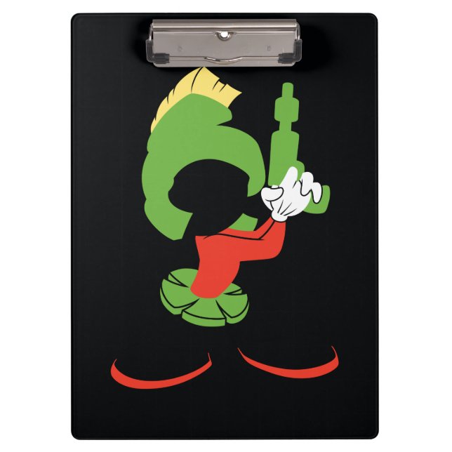 Porte-bloc MARVIN MARTIAN™ Silhouette avec Raygun (Devant)