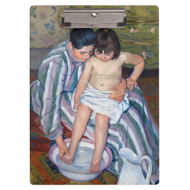Porte-bloc Mary Cassatt - Le bain de l'enfant (Devant)
