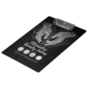 Porte-bloc Massage Thérapie Guérison Mains Énergie Spa Bien-ê