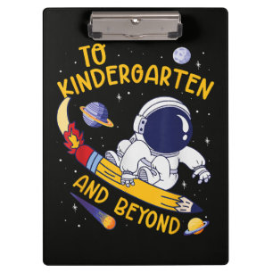 Porte-bloc Maternelle et au-delà Astronaute Rentrée scolaire