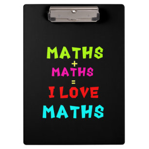 Porte-bloc Mathématiques 