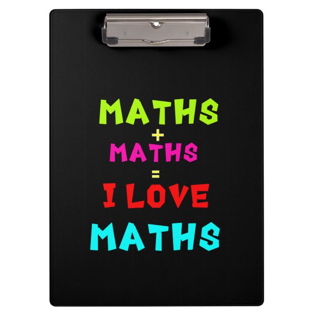 Porte-bloc Mathématiques  (Devant)